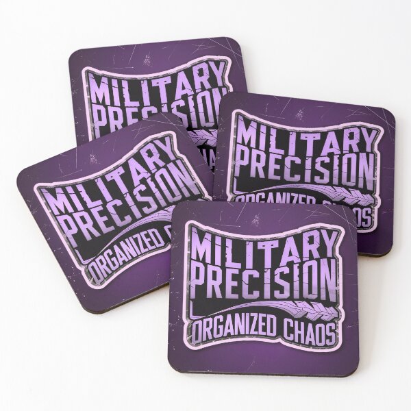 Item preview, Military Precision Organized Chaos Funny Army Quote designed and sold by TheArtOfPat.