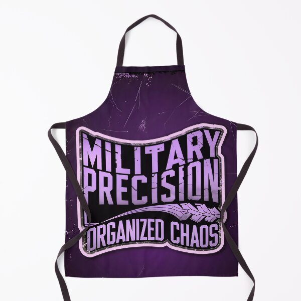 Item preview, Military Precision Organized Chaos Funny Army Quote designed and sold by TheArtOfPat.