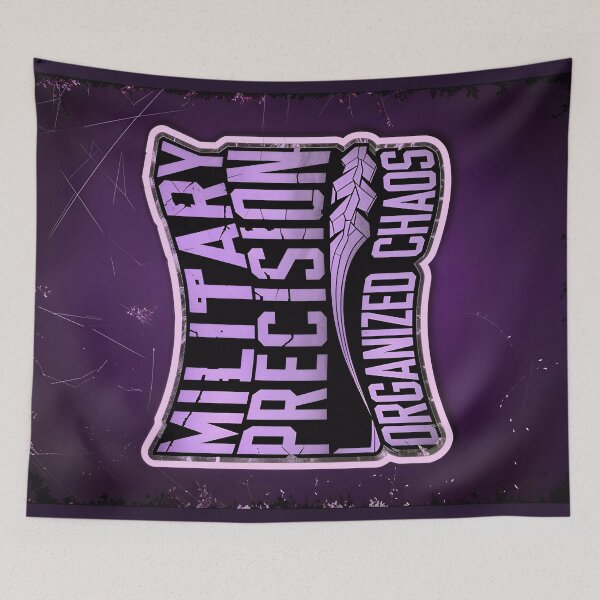 Item preview, Military Precision Organized Chaos Funny Army Quote designed and sold by TheArtOfPat.