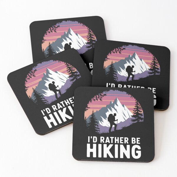 Item preview, I'd Rather Be Hiking designed and sold by Serbin.