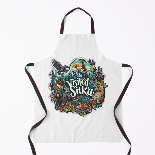 Item preview, "We Visited Sitka By The Sea" Stickers, Totes, Magnets, Notebooks, and Bags designed and sold by WanderLustNook.