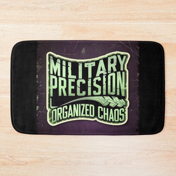 Item preview, Military Precision Organized Chaos Funny Army Quote designed and sold by TheArtOfPat.