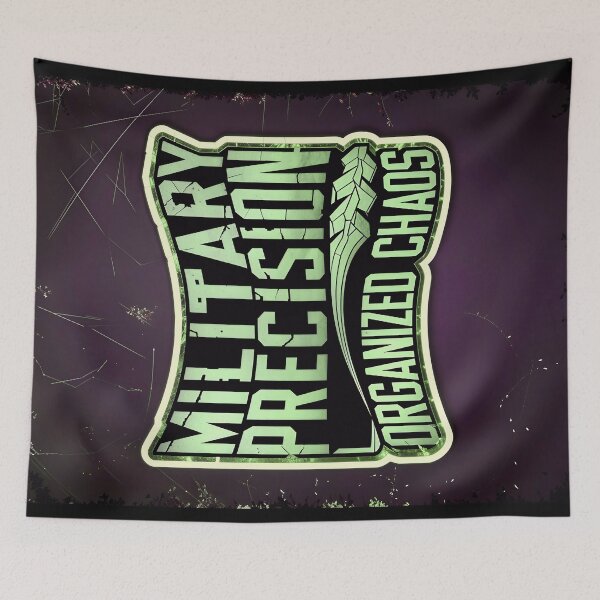 Item preview, Military Precision Organized Chaos Funny Army Quote designed and sold by TheArtOfPat.