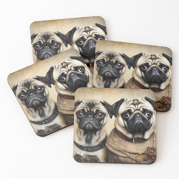 Item preview, Pugs designed and sold by Carol Bleasdale.