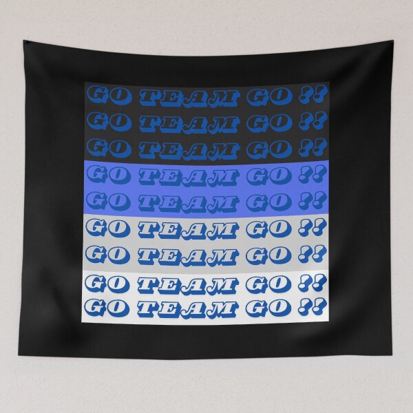 Item preview, Go Team blue designed and sold by sarcasm84.