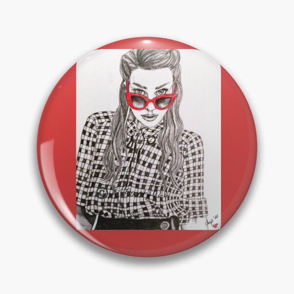 Item preview, Red Sunglasses-Lauren German designed and sold by ACP-art.