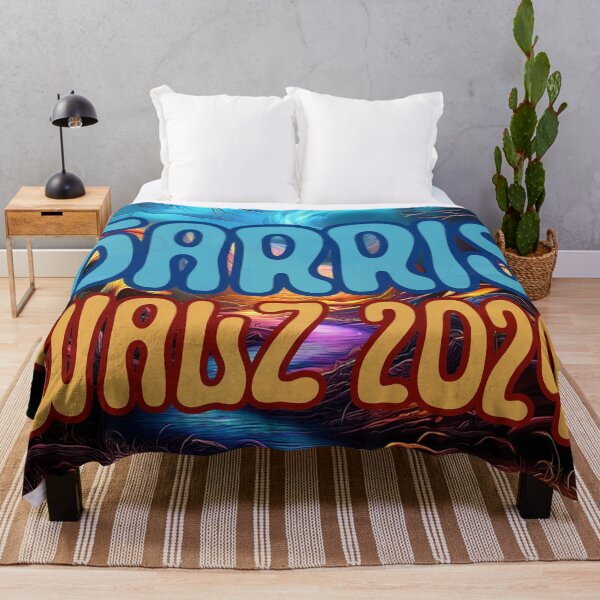 Item preview, Political Art: Harris Walz 2024, Psychedelic, Groovy, Trippy designed and sold by Fantasy Masterpiece.