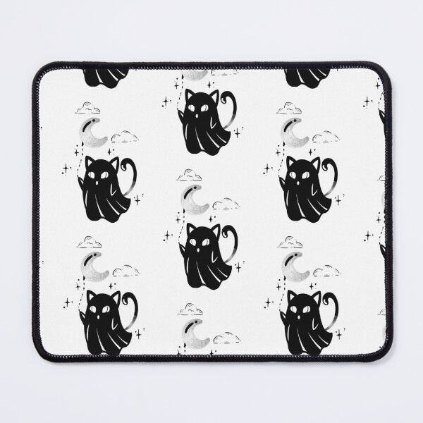 Item preview, Black ghost cat designed and sold by 7Delamancha.