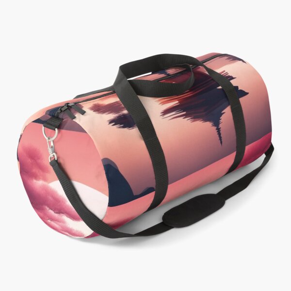 Item preview, Gradient Japanese Temple with Lake Illustration designed and sold by hjian8219.
