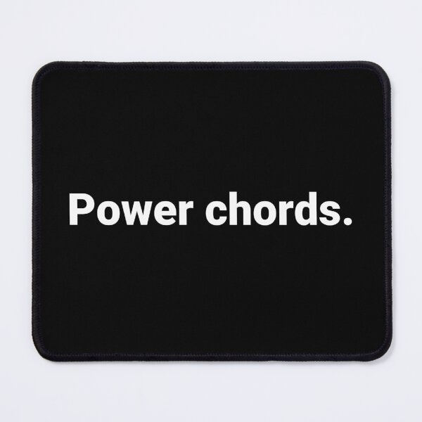Item preview, Power chords. designed and sold by Text-based T-Shirts and Gifts.