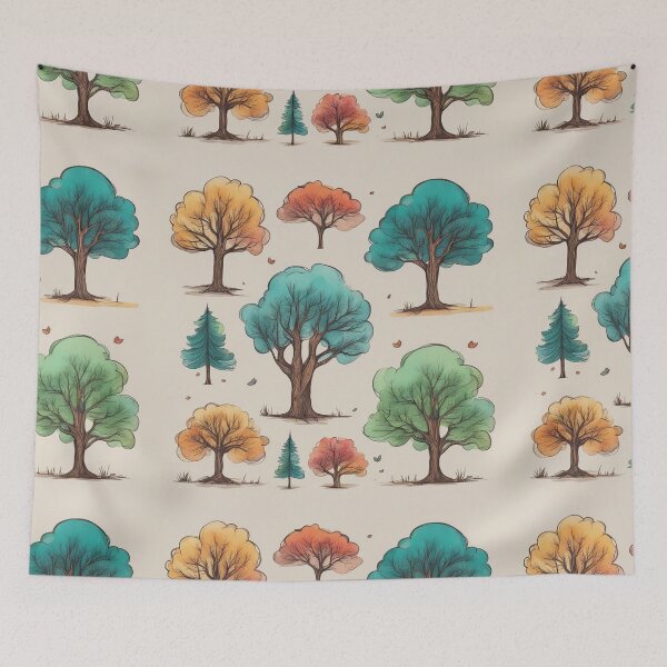 Item preview, Free PSD Hand-Drawn Tree Illustration Isolated designed and sold by hjian8219.