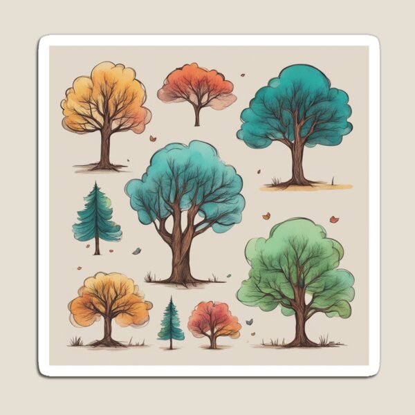Item preview, Free PSD Hand-Drawn Tree Illustration Isolated designed and sold by hjian8219.
