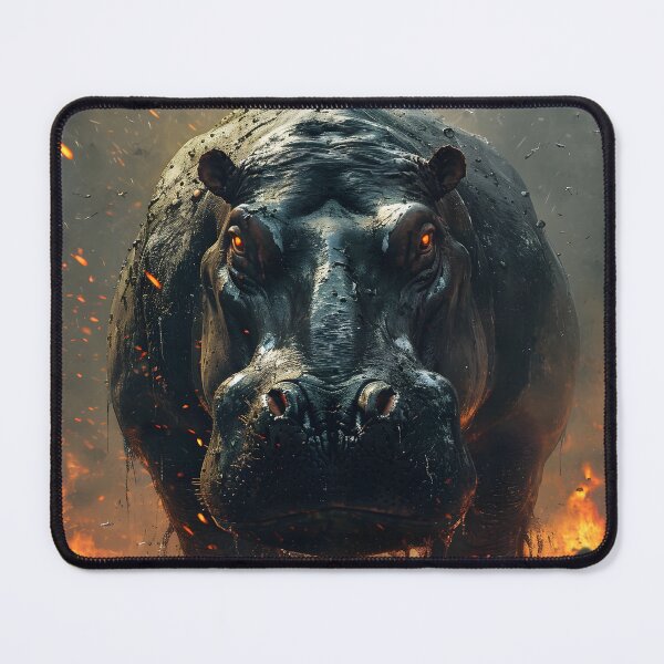 Item preview, Indestructible Inferno Hippo designed and sold by ExiledBeast.