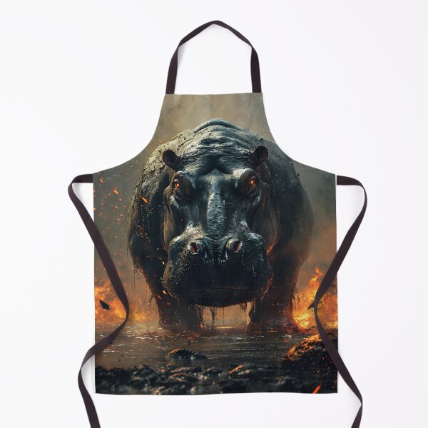 Item preview, Indestructible Inferno Hippo designed and sold by ExiledBeast.