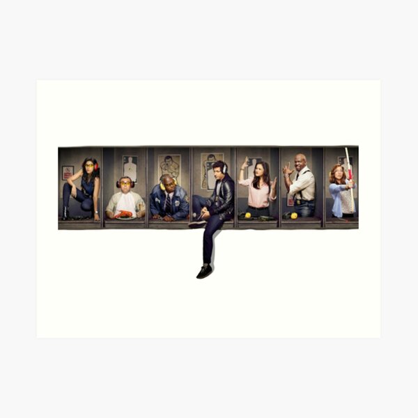 Hanging out Art Print