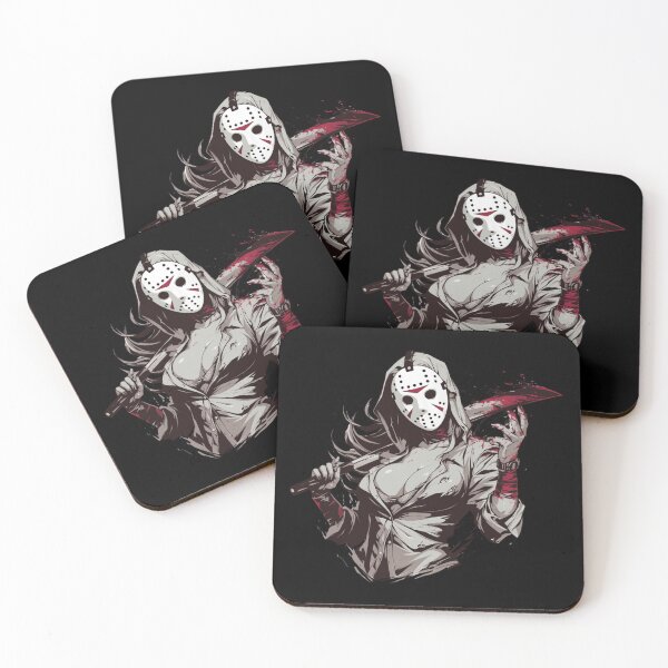 Item preview, Female Jason Vorhees Woman Friday The Thirteenth Horror Movies designed and sold by Dusk Votum.