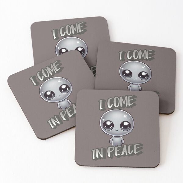 Item preview, I Come in Peace -  Shri the adorable grey alien designed and sold by 3DAF.
