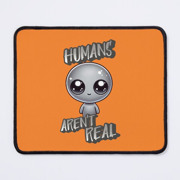 Item preview, Humans Aren't Real -  Shri the adorable grey alien designed and sold by 3DAF.