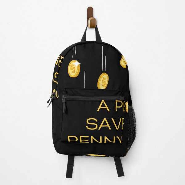 Item preview, A Penny Saved Is a Penny Earned - Savings Quote designed and sold by Kamal Khajeb.