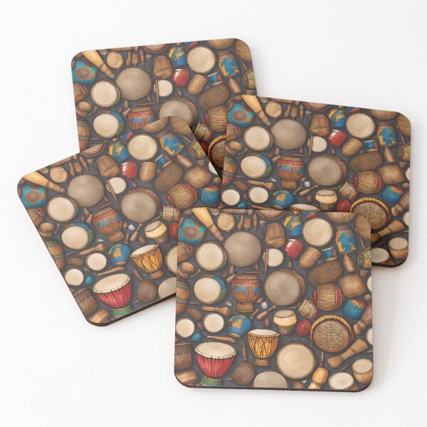 Item preview, The Heartbeat of Africa: A Journey Through African Drums designed and sold by RasTafariDesign.