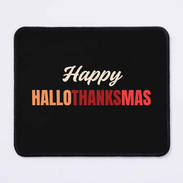 Item preview, Happy Hallothanksmas designed and sold by RedPumpFlash.