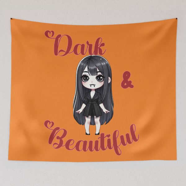 Item preview, Dark and Beautiful -  Athena Has Gone Viral with her thirsty blood cravings this Halloween designed and sold by 3DAF.