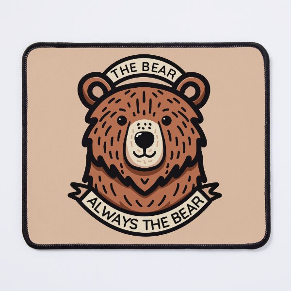 Item preview, I choose the bear, always the bear, man vs bear designed and sold by -localartist.