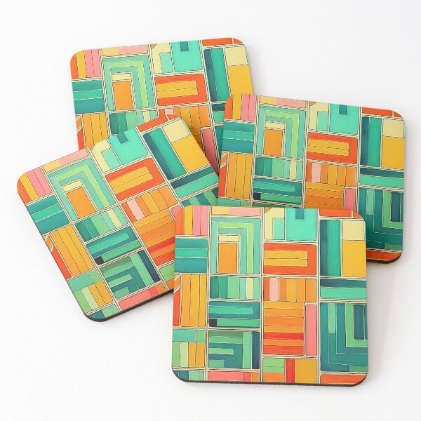 Item preview, The 70's Rectangles designed and sold by LivelaStudio.