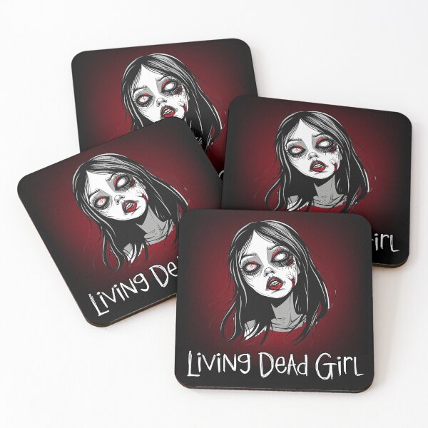 Item preview, Living Dead Girl Zombie Girl Halloween Horror designed and sold by Dusk Votum.