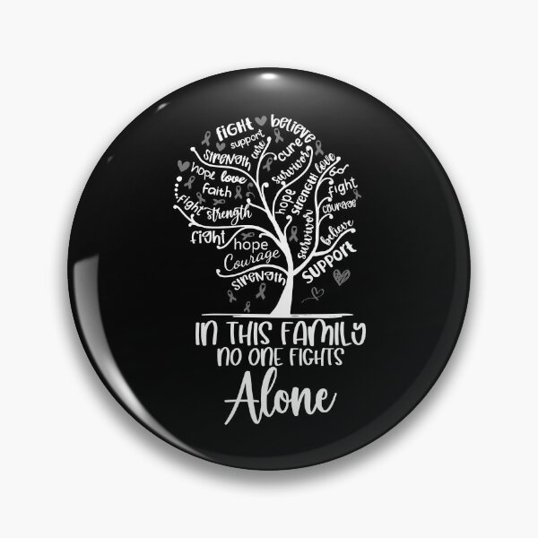 Item preview, In this FAMILY fights against syndrome, disease, illness, cancer with Tree Grey Ribbon designed and sold by EdithShop59.