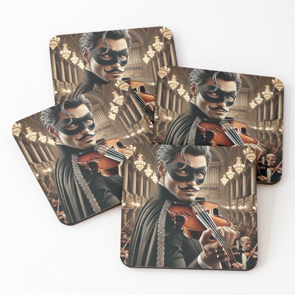 Item preview, "Zorro’s Virtuoso Performance - The Violin Concerto" designed and sold by MySheetMusicArt.