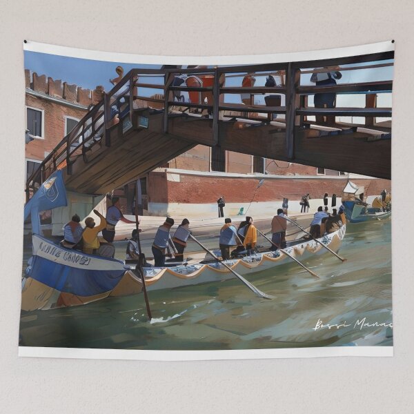 Item preview, Sailing under Venice bridge designed and sold by Bossi-Manac.