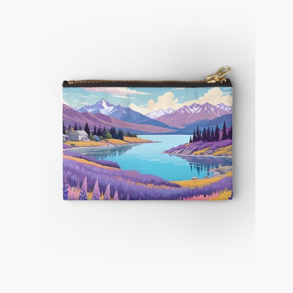 Item preview, Lake Tekapo and Lupins designed and sold by WildlifeInc.