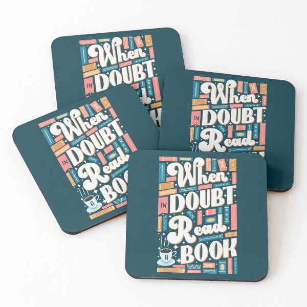 Item preview, When in doubt read a book designed and sold by Rayane Alvim.