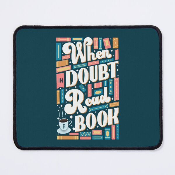 Item preview, When in doubt read a book designed and sold by Rayane Alvim.