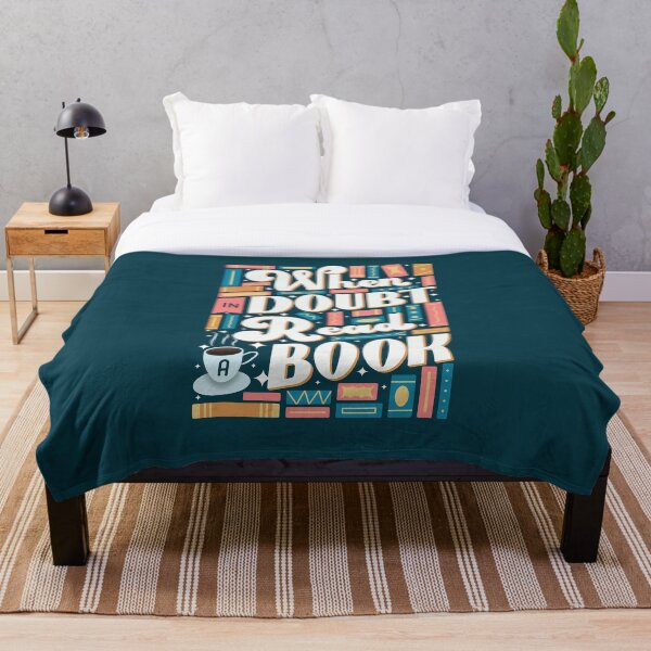 Item preview, When in doubt read a book designed and sold by Rayane Alvim.