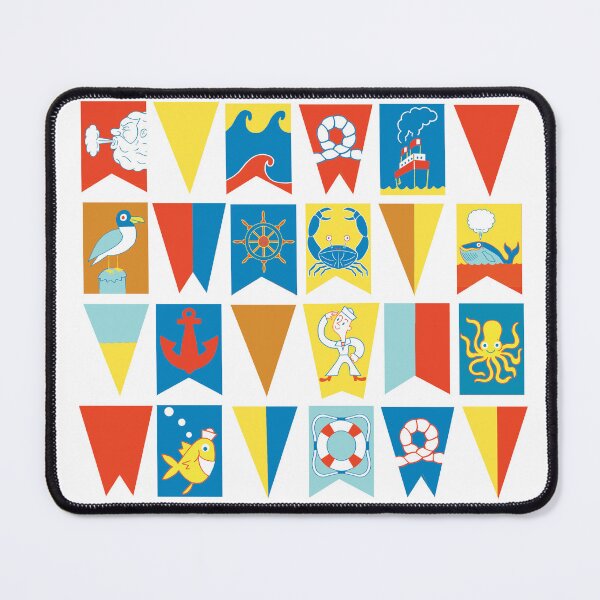 Item preview, Ahoy, Matey! Flags designed and sold by Phil Marden.