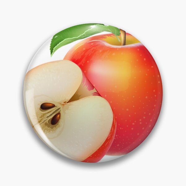 Item preview, Shiny juicy red apple. designed and sold by claireseyeview.