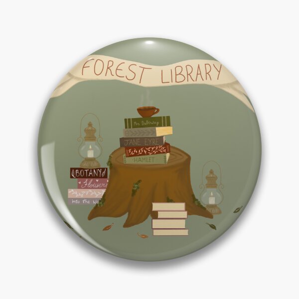 Item preview, Forest Library designed and sold by Lara Badoco.