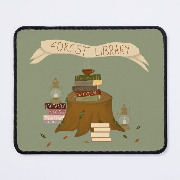 Item preview, Forest Library designed and sold by Lara Badoco.