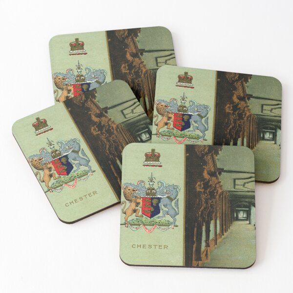 Item preview, Chester United Kingdom, Coat of Arms, 1910 Vintage Inspired designed and sold by markomundo.