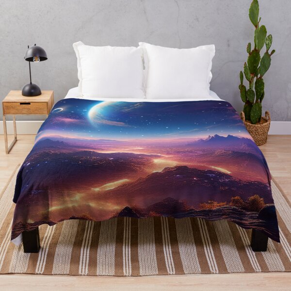 Item preview, Celestial Odyssey: An Alien World in Cosmic Glow designed and sold by aniscapes.