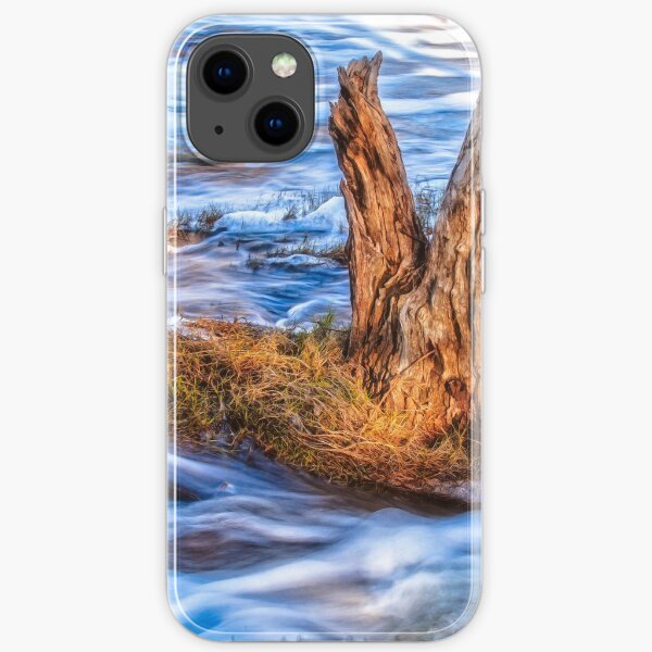 Rustic Island, Noble Falls iPhone Soft Case