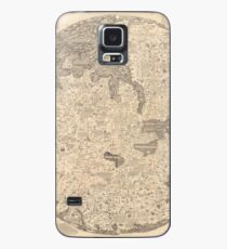 Fra Mauro's Mappa Mundi 1450 Case/Skin for Samsung Galaxy