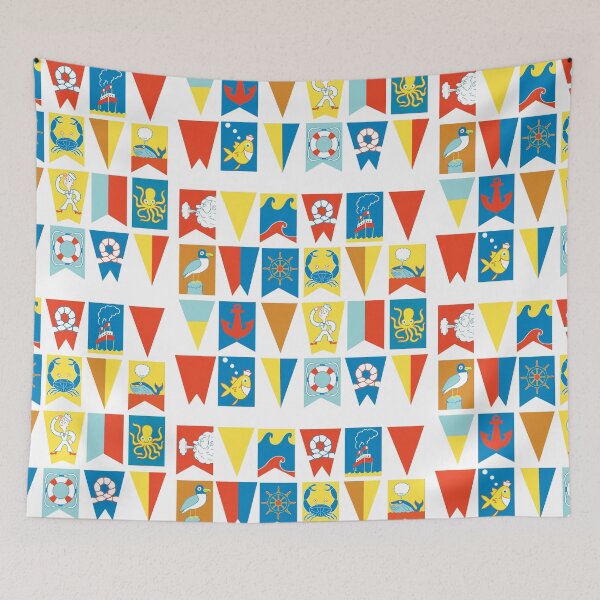 Item preview, Ahoy, Matey! Flags designed and sold by Phil Marden.