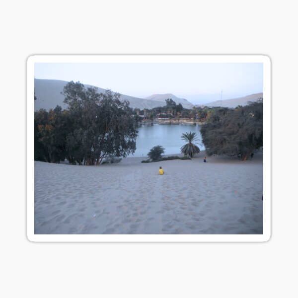 Item preview, Sand Sledding - Oasis In The Desert - Huacachina - Peru - South America designed and sold by exploramum.