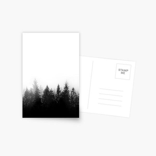 Scandinavian Forest Postcard
