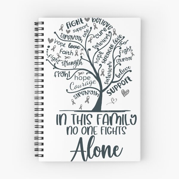 Item preview, In this FAMILY fights against syndrome, disease, illness, cancer with Tree Grey Ribbon designed and sold by EdithShop59.
