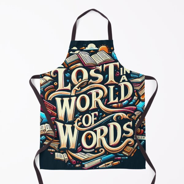 Item preview, Lost in a world of words, typography designed and sold by maxmaj.