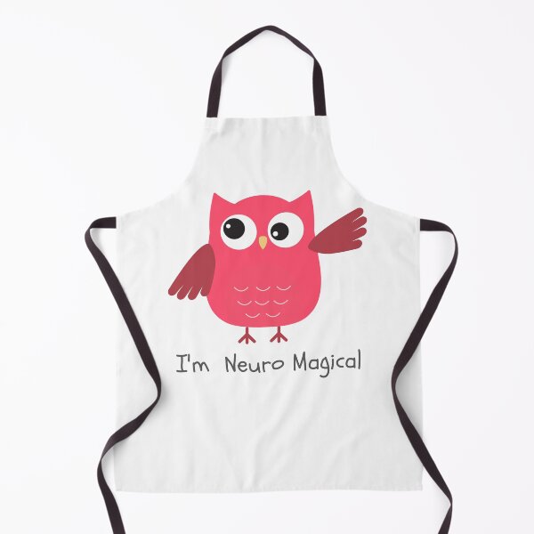Item preview, neuro magical red owl designed and sold by lesleydobis.